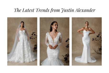Fall 2023 styles from Justin Alexander available at Charlotte's
