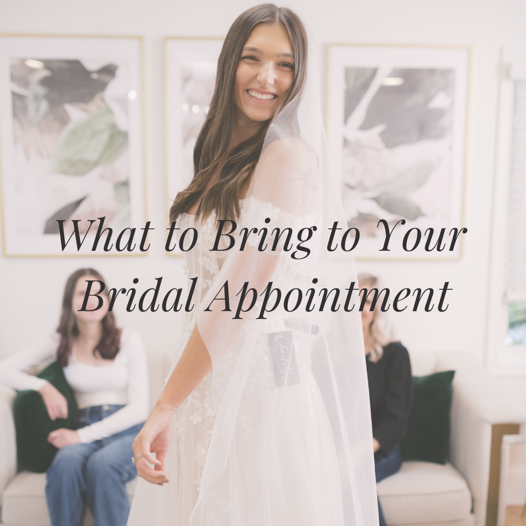 What to Bring to Your Bridal Appointment Image
