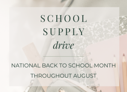 School Supply Drive