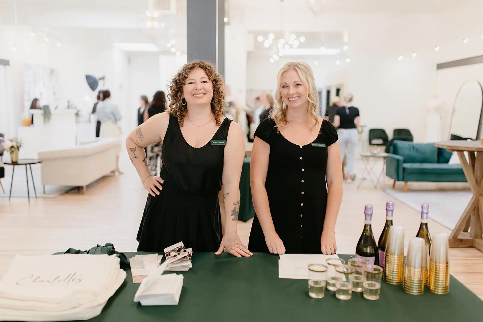 Charlotte's Weddings bridal stylists