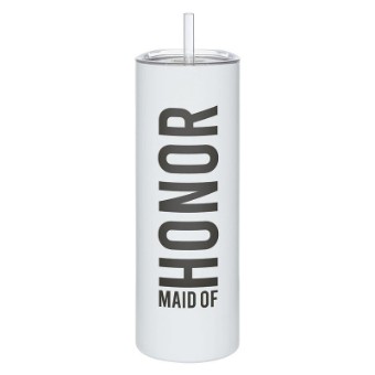Bridal Swag #Maid of Honor Tumbler #0 default White thumbnail