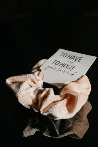 Bridal Swag #Hair Scrunchies #1 Cream thumbnail