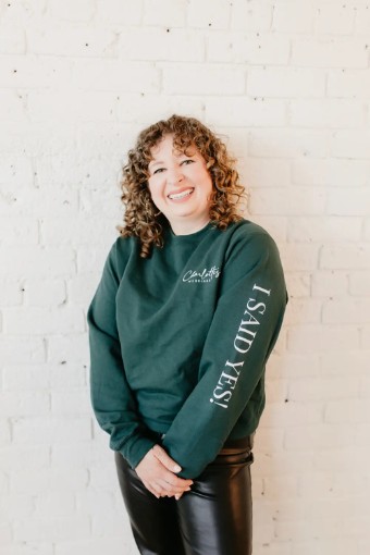 Charlotte's Merch #I Said Yes Sweatshirt #1 thumbnail